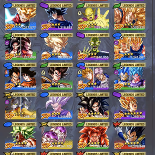 D927-IOS+Android-Nice Acc-11 UL(SS4 Goku+SS Goku+Goku Uis+SS4 Vegeta+Hit+Gohan+Super Vegito)+41 Legends+Vip Equipment - Image 4