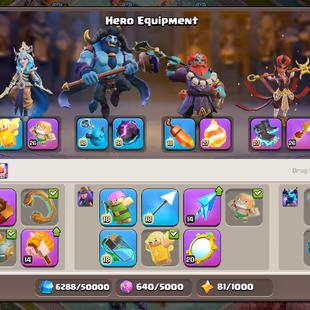 RARE- HORSE SET 🎯 TH18 CLOSE MAX 🎯 GG-MX!SnB-MX!SB-MX!AF-MX!FB-MX!EB-MX | HERO-105-105-95-80-55 |LEGEND PROFILE|247-XP - Image 7