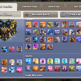 🔥[ TH-17 NEAR MAX ]🔥5 EPIC MAX: SB-AF-FB-RS-EB [MAX] | GG [23] || HEROS: 95-96-51-75-50 || LVL 15-16 WALLS || - Image 2