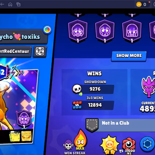 WEREWOLF LEON | KING LOU | 364 SKINS | 73.200 TROPHY | 99 BRAWLERS | 62 HYPERCHARGED | 70 MAXED BRAWLERS | 62 PRESTIGE - Image 6