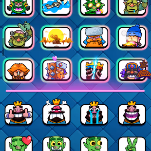 H🔥EXP-62!!KT-15!!29 EVOS-NC-500🔥79 LVL 14 CARDS!!22 CARDS LVL 15!! EXCLUSIVE EMOTES-TOWER SKINS!!BEST ACCOUNT  - Image 5