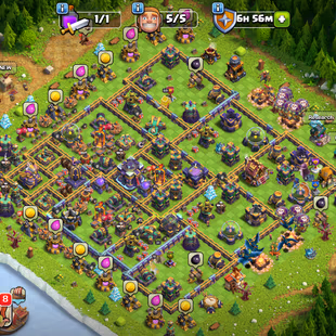 ❗[ TH-15 NEAR MAX ]❗S.BALL - R.SPEAR - E.BOOT [23] | FIREBALL [20] | HEROS: 69-81-48-54-33 || LVL 15-16 WALLS || - Image 1