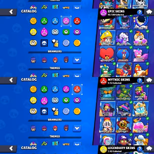 🔥86K TROPHY|2020 OLD ID|6 BUFFIES|🌟40 MAX|31 HYPER|300 SKINS|480 PINS|410 ICONS|CRIMSON R-T|GARGOYLE R-T|BEACH BROCK| - Image 5