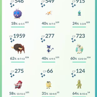 SHINY LEGENDARY KYUREM -2016 YEAR - LEVEL 71 - 247 SHINY - 17 LEGENDARY || 9-10million STARDUST - RENAME AVAILABLE - SAF - Image 8