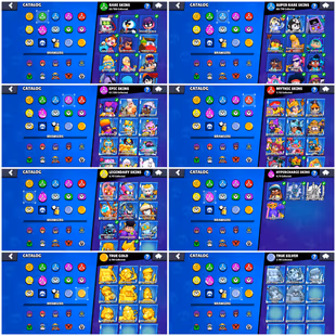  220 XP | 99/100 BR | 51.9K TROPHY | 40 MAX [ 24 HYPERCHARGED ] | 204 RARE SKINS | 26 PRESTIGE | -2638 GEMS  - Image 6