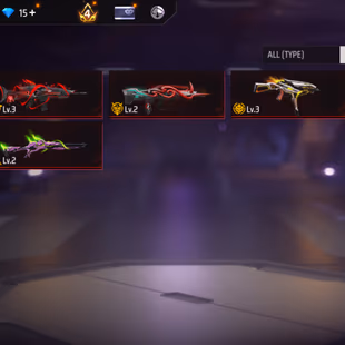 X117|Lvl 42|7 PET|25 CHARACTER|24 BACKPACK|87 COSTUME|71 WEAPON(5 EVO+8 MYTHIC)|ALPHA SCAR LVL 3|DEMONIC FAMAS LVL 2|DIV - Image 3