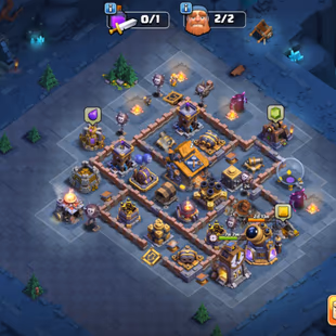 🔥Scenery Account🔥 || Th18 || Good Equipment || Heroes 77-79-52-52-32 || High Walls || 6 Builders || Nc Available - Image 8