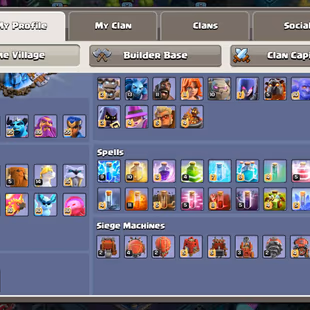 [EE43] 13 EPIC MAX[TH18 MAX]5 HERO/WALLS/DEF MAX || 3.4K WAR STAR || 241 XP || RENAME 1K GEMS || CHEAP - Image 7