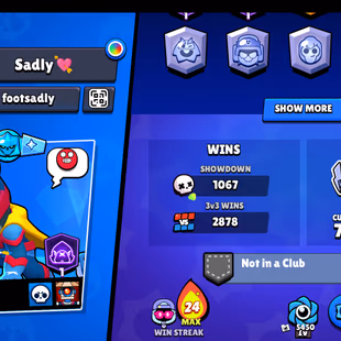 66 brawler | 30000 Trophy | 8 Max Brawler | 7 Haypercharge | 101 skin | 2 prestige| 30k trophy - Image 3