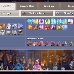 Th16 Almost Max [Cosmic Secnry] | Hero-94-92-70-44 | Equipment-7-Epic Almost Max | XP- 222 | Defence Wall Max | NC-Yes | - Image 4