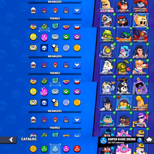 🔥108K HIGHEST TROPHY|🌟FULL MAX ACCOUNT|MYTHIC 1|99 MAX|97 HYPER|19K COINS|430 SKINS|102 RARE|163 EPIC|OLD BRAWL PASSES - Image 6