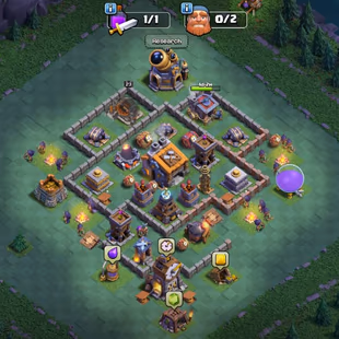 TH 13 Max l Rename FREE l Heroes 75 75 50 50 25 23 22 l Scenery And More Items l Heo Equipment l Best Cheap Price  - Image 5