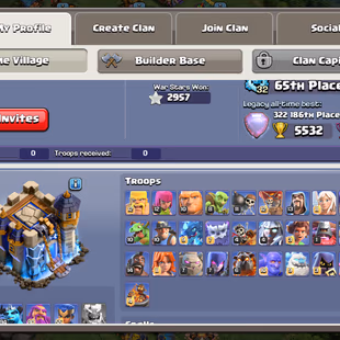 RANK / 21X SKINS 🎄 TH18 MAX BASE 🎄 SB-MAX!GG-MAX!MM-MAX!FB-MAX!RS-MAX!EB-MAX | HERO-105-105-95-80-55 | 243-XP | BH MAX - Image 3