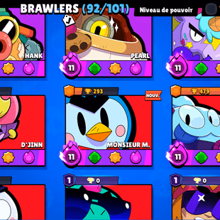 Premium Account | Legendary 3 | 44k | 35 brawlers maxed | rare skins - Image 8