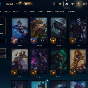 SEVER [ LAN ] - 63 LVL  - UNRANK - 11 SKINS - 49 CHAMP [2535  BE - 0 RP ] - FULL ACCESS - Image 5