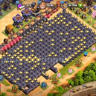 RR💥TH 18 [ FULL DEFENCE MAX ]💥200 WALL MAX | HERO 105/105/83/80/55/15 | 16 EPIC EQ 6 EPIC MAX 4 EPIC LV-23 | XP-240 - Image 4