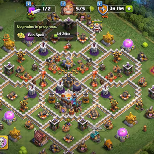 FULLY🔥 MAX TH-11 S🔥.BALL MAX-G.GAUNTLET-F.ARROW | HERO-50-50-30-20 | NC AVAILABLE | KING-QUEEN SKIN | LOW PRICE  - Image 2