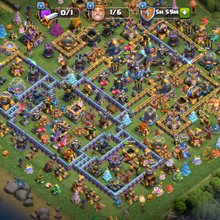 AUSTRALIA LOCAL!! TH18 CLOSE MAX!! FULL BASE OBSTACLES!! 233-XP GEMS-5200!! SB/23 FA/23 AF/20 MM/20 EB/MAX RS/20 MS/GG - Image 2