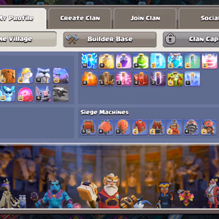 Th18 Almost Max [Cyber Secnry] | Hero-102-101-80-50 | Equipment-9-Epic Almost Max | Wall Defence Almost Max | XP-224 | N - Image 4