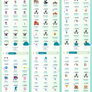 🛑[MG] LEVEL 53 | TEAM INSTINCT | TOTAL POKEMON 700 | 178 SHINY | 304 LEGENDARY | 23 MYTHIC | 2023 YEAR |17506217 XP - Image 2