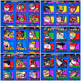  523 GEMS | 101/101 BR | 58.4K TROPHY | 54 MAX [ 49 HYPERCHARGED ] | 15 BUFFIES | 56 TITLES | 308 SKINS  - Image 4