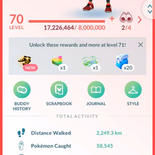 🔥SHINY LEGEND KYUREM 🔥 2016 YEAR - LEVEL 70 - 139 SHINY - 15 LEGENDARY || 9-10million STARDUST - RENAME AVAILABLE - Image 2