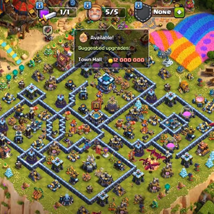401 | 11x EPIC EQUIPMENT MAX ALMOST | TH13 MAX 100 PERCENT NOTHING LEFT | ALL HERO MAX 75-75-50-50-50-25 | MAGIC ITEMS - Image 3