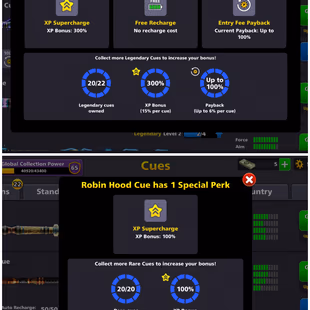 5.5 BILLION COINS ACCOUNT | Level 230 | 20 Legendary Cues | 4 Promo Cues MAX | Miniclip Unlimited Password Changeable - Image 4