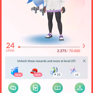 Level 24+ -134K+ Stardust- shiny Articuno with Blue Background can trade-4 shiny can trade - Image 1