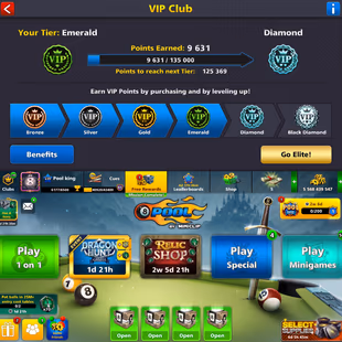 5.5 BILLION COINS ACCOUNT | Level 230 | 20 Legendary Cues | 4 Promo Cues MAX | Miniclip Unlimited Password Changeable - Image 7