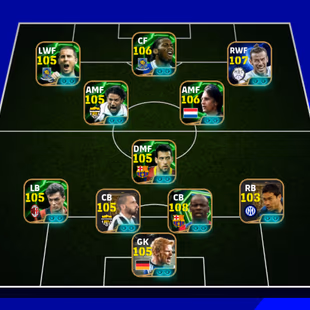 3276+ Team I Messi 108 I Ronaldo 107 I Bale 107 I Thuram 108 I Suarez 107 I Johan 106 I Maldini 105 I Mbappe 106 I Lamin - Image 1