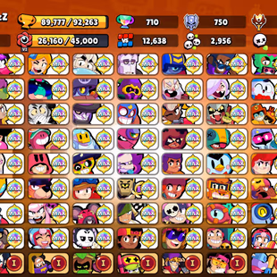 🌟MASTERS 2024🌟MASTERS 2025 | 309 SKINS | 89.800 TROPHY | 98 BRAWLERS | 47 HYPERCHARGED | 64 MAXED BRAWLERS - Image 4