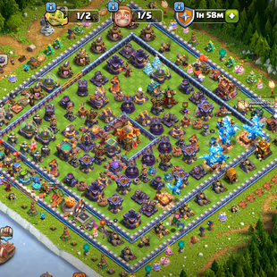 BEST OFFER | TH 16 | [ TH-15MAX ] DEFENCE | 1503 HIGH MEDEL | HERO : 55-69-45-47-31 | NC-FREE | SB-21 FB-20 EB-21 6 EPIC - Image 1