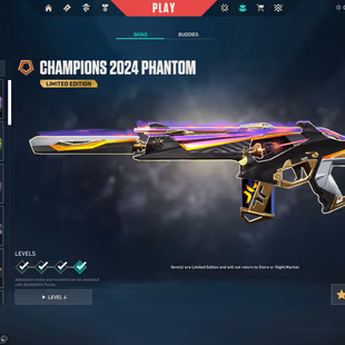 [LATAM] 11 Vandals | Champions 2024 Phantom | Peak Diamond 2 | 32,525 VP Spent | 130 Skins | Level 339  - Image 4