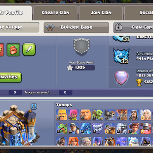 👉BEST OFFER👈TH 18 [ DEFENCE HIGH ] 102/105/92/80/55/13 HERO HULPER HUT 10/8/5 NC-500 | 9 EPIC ALMOST MAX DRAGON STATUE - Image 3
