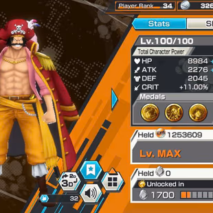 BR666-IOS+Android-7 Ex(Kizaru+Garp+Kuzan+Roger+Akainu+Roger v2+Oden)+Good Medal+Support 158+Koby+Jimbei v2+Sentomaru - Image 8