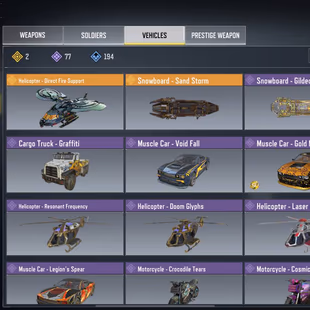 CODM GLOBAL 4X MYTHICAL WEAPON 18X LEGENDARY-1X MYTHICAL SOLDIER 1 LEGENDARY SOLDIER-2X LEGENDARY VAHICALS-CHEAP PRICE - Image 8