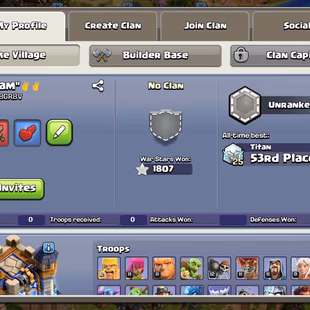 🔥[ TH-18 NEAR MAX ]🔥5 HEROS MAX - WALLS MAX || GIANT GAUNTLET [MAX] - FIREBALL [MAX] || NEAR MAX DEF - TROOPS - Image 2