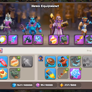 Th18 | Hero-66-100-31-50 | Equipment-13-Epic Almost Max | Wall Defence Almost Max | XP-210 | NC-Yes | BEST-DEAL  - Image 6