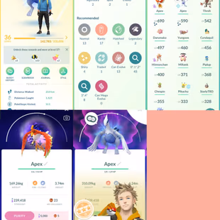 [G355] SUPER RARE APEX HO-OH & APEX LUGIA (TRADABLE) RARE I LEVEL 35 ACCOUNT I INSTANT ACCESS - Image 2