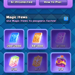 7k cups, lvl 34, deck with a witch, 8 evolutions, 1.2kk coins, 19 emoji, description - Image 8