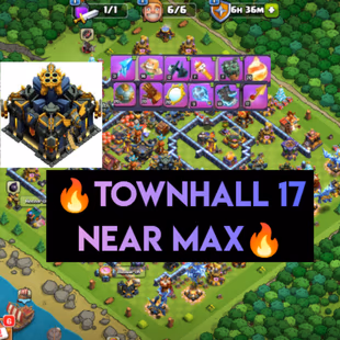 💥( PREMIUM )🌈[ TH17 ] -SEMI MAXED [12x EPIC EQUIPMENT ] [ HEROS SKIN] || HERO-42-41-50-31-21 || FULL SAFE ACC - Image 1