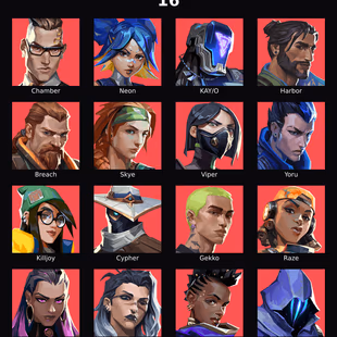 EU - LVL 65 - Unranked - 3 Knifes - 19 Skins (Spent12,325 VP) Xenohunter Knife, ChronoVoid Vandal, .SYS Melee - Image 2