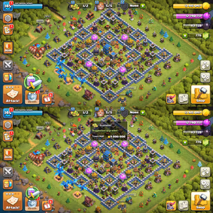 FULLY MAX TH-12! XP-146! EPIC FROZEN ARROW! HEROES:-65-65-40-40! NOTHING LEFT IN THE BASE FOR UPGRADE! FAST DELIVERY - Image 1