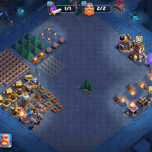 RARE💎 29K GEMS 🔥WAR ARENA SCENERY || TH 18 || 105-103-80-80-55-11 HEROES || HIGH EQUIPMENTS - BH 10 MAX - SKIN SCENERY - Image 8