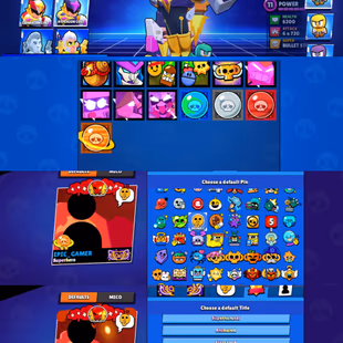 LUXURY 60k TROPHIES 🌟 54 MAX POWER BRAWLER 🔥 97 BRAWLER UNLOCK | 48 HYPERCHARGE | 356 SKIN | INSTANT DELIVERY - Image 5