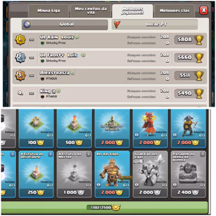  🔥Portugal Local🔥 Rare 34/34 Equipment Max !! TH 18 Maxout !! Hero: 105-105-95-80-55 !! Skins and Scenery Overloaded!! - Image 5