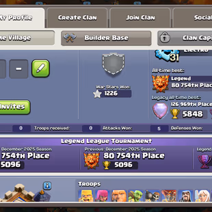 🔥Xp-259🔥 || Th18 Almost Max || 5 Heroes Max || High Max  Equipment || 3x Sceneries || Builder Base Maxed | Nc 1.5k Gem - Image 3