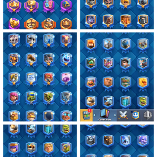 59 Cards Level15-14🔥17 Max🔥24 Evo! Trophy 11390! Level 73! KT Level 15! NC Free! 100 Old Emote! 134 Badges! - Image 5