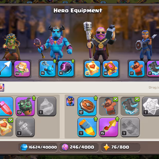 🌲[ TH-14 MAX ]🌲S.BALL [MAX] | A.FIGURE [MAX] - NICE EQPMNT || MAX DEFENCES - TROOPS - DEF - HEROS  - Image 6